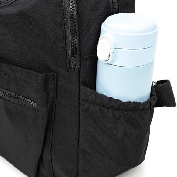 Mini Nylon Backpack for Women Small Anti Theft Travel Bag with Multiple Pockets - Picture 7 of 7